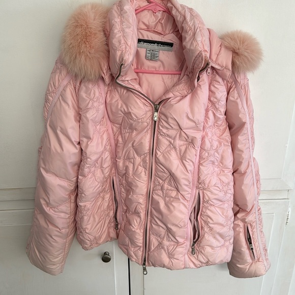 Pink Ski Jacket with Fur Hood! - Picture 1 of 7